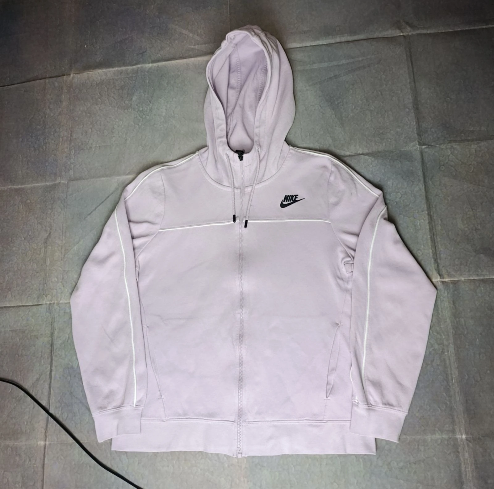 Nike Sportswear Full Zip Hoodie Lavender Women's Size M